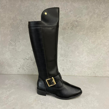 Beira Rio 9045-241 Riding Boot in Black
